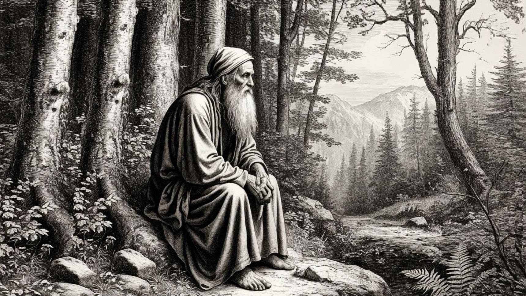 Хижина в лесном краю