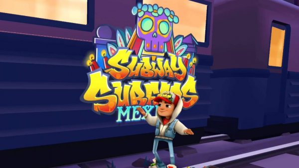 Мультики для самых маленьких Subway Surfers Mexico