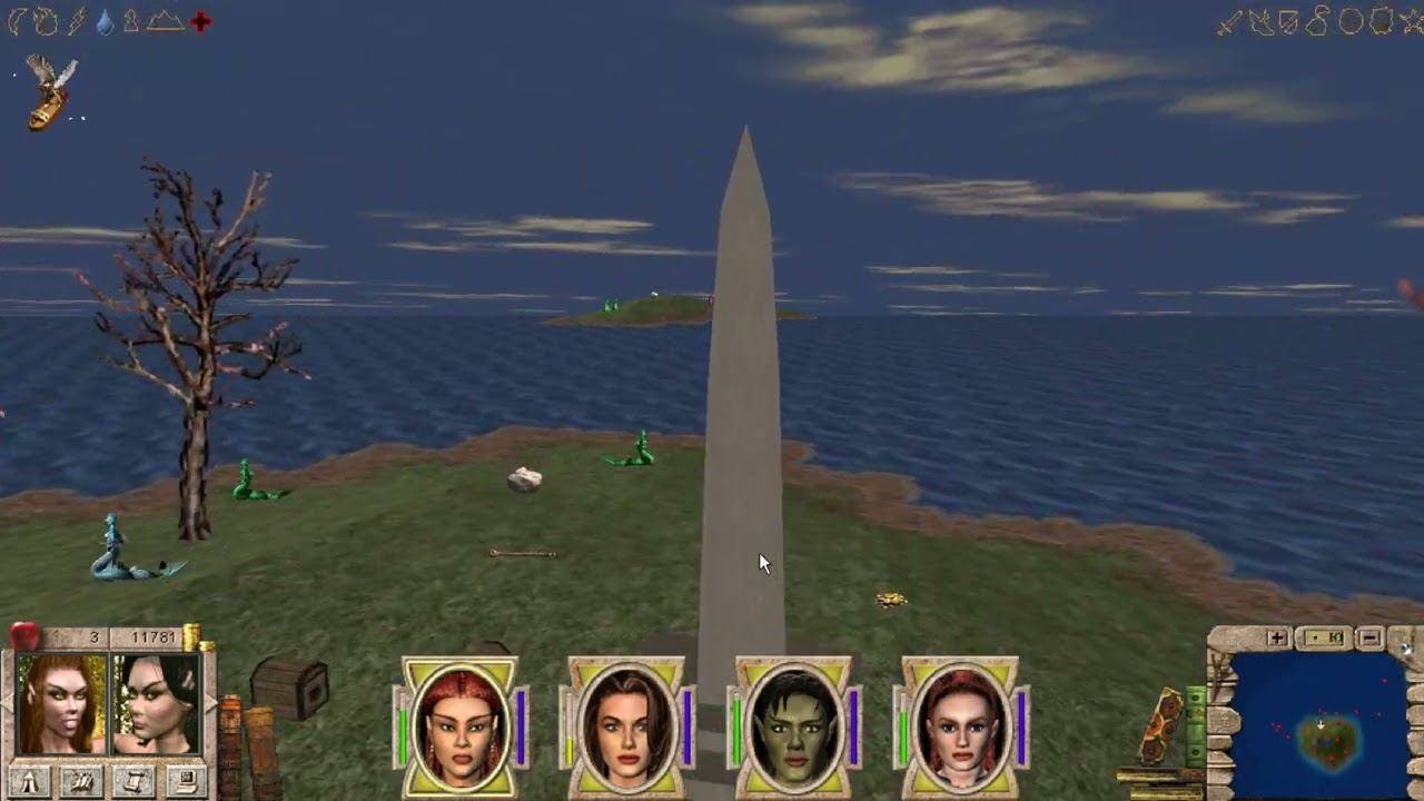 Меч и Магия 7 (луки + маг [свет]) [M&M VII 1080p60], #2.3 - начинаем собирать Голема смотреть онлайн