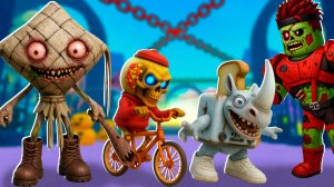 Максимальная прокачка Зомби Брейнротов в Brainrot Zombie Evolution Роблокс !