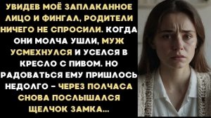 ИСТОРИЯ ИЗ ЖИЗНИ/Родители заметили у меня синяк под глазом, когда пришли к нам в гости/Рассказ