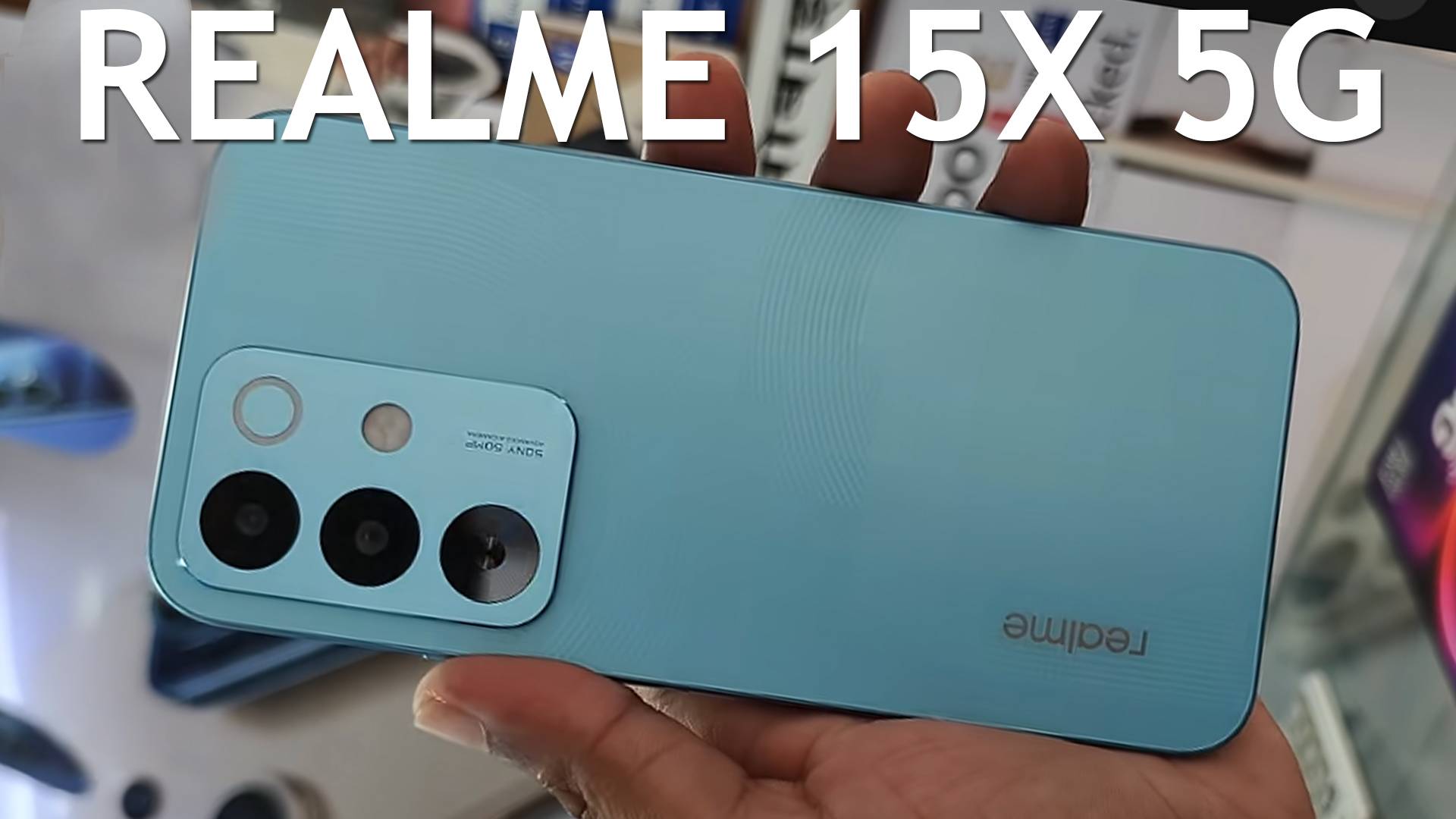 Realme 15X 5G первый обзор на русском