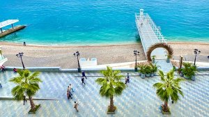 ЯЛТА осенью. Бархатный сезон, которого никто не ждал. Приморский пляж, Набережная. Погода в Крыму