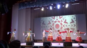 Марийский танец в исп. ансамбля ЭРВЕЛ Мишкинского РДК на 95 летии района. Видео Василия Хайбуллина