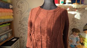 Джемпер и плед👌🧶