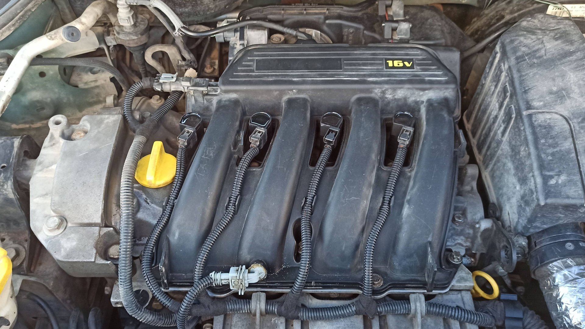 Renault Megane 2, ТО и устранение утечки масла.