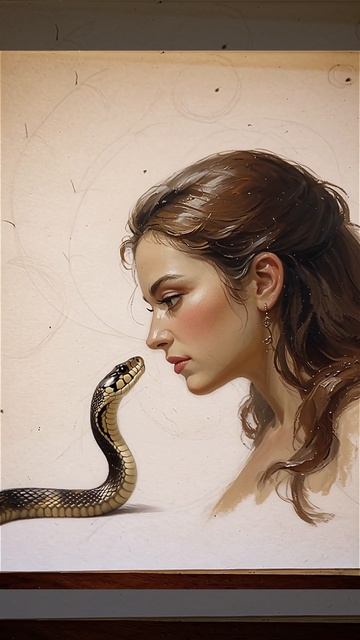 Оживил свой эскиз в нейросетях смотреть онлайн