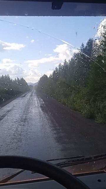 А у нас дождь сегодня