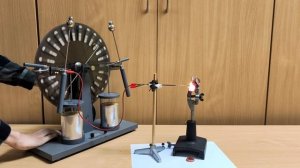 Ионный ветер, свеча и электрофорная машина