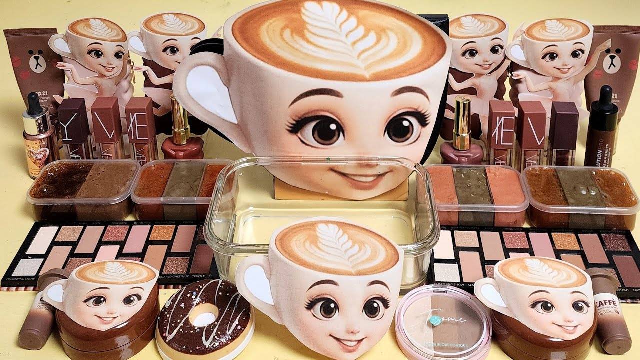 Слайм "Балерина Капуччина" Капучино слайм ASMR смотреть онлайн