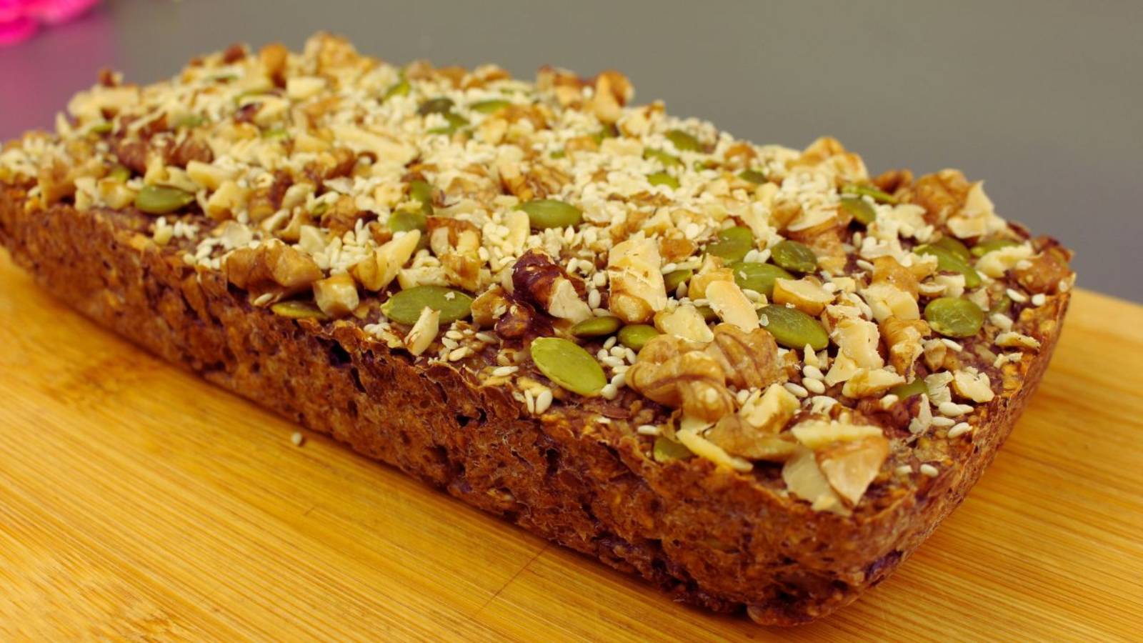 Хлеб из овсяных хлопьев без муки и дрожжей. Банановый хлеб с овсяными хлопьями. смотреть онлайн