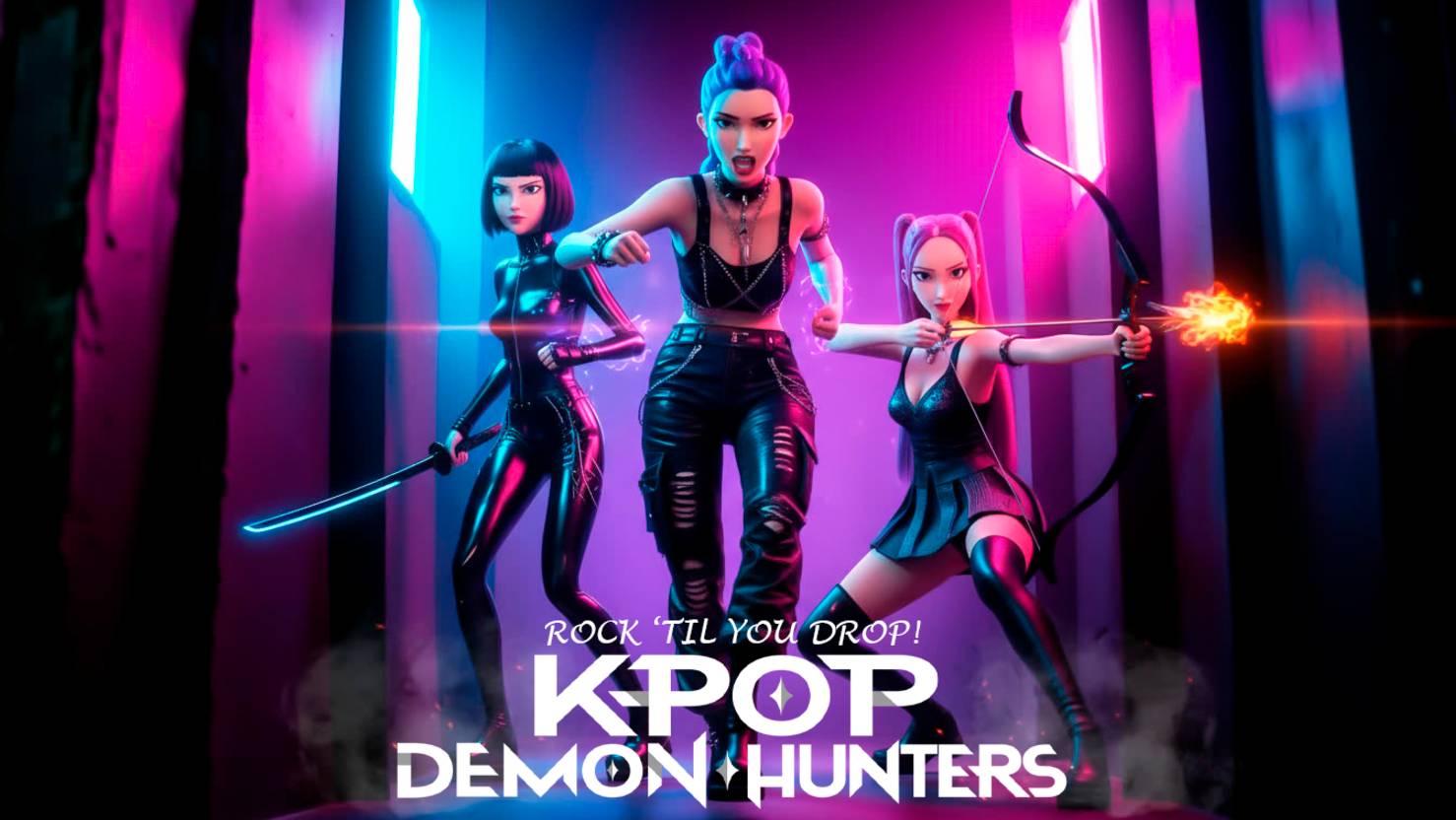 K-Pop Demon Hunters: ROCK ‘TIL YOU DROP! Huntrix Представляют Самый Безбашенный Трек! 🤘💀