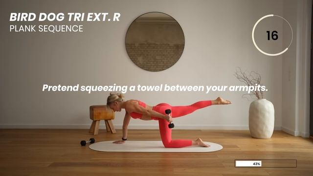 Пилатес | 30-минутная тренировка на всё тело с упором на верхнюю часть тела и глубокие мышцы спины |