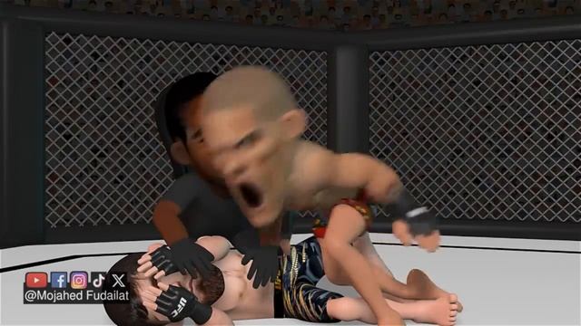 Алекс Перейра уничтожил Анкалаева за один раунд! Самый смешной бой UFC 320#UFC #АлексПерейра #Перейр