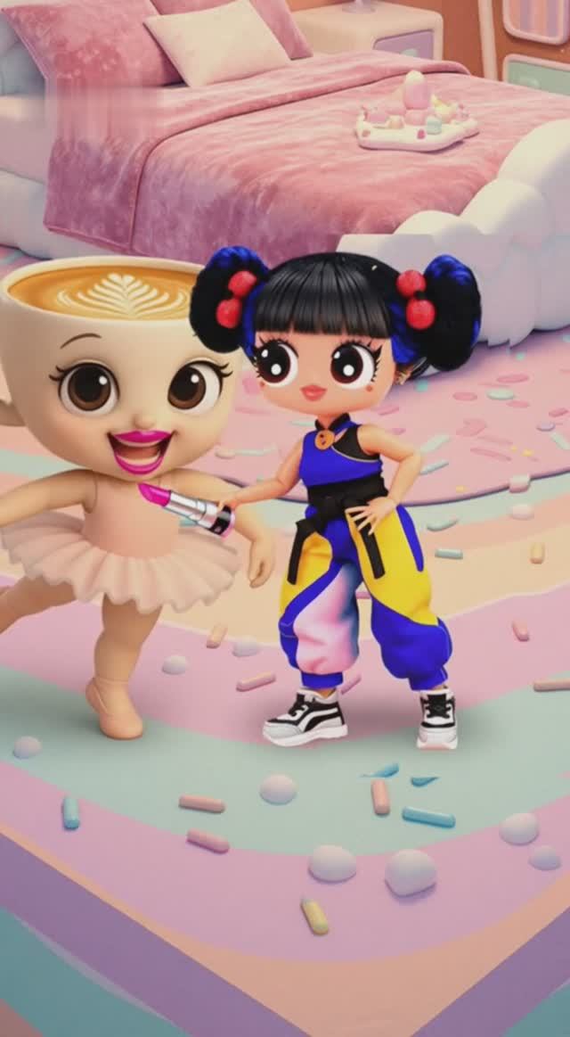 Супер губы Балерина Капучино и Зоя