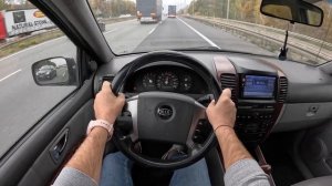 Kia Sorento 2003 [2.5 л. 140 л.с.] POV TEST DRIVE
