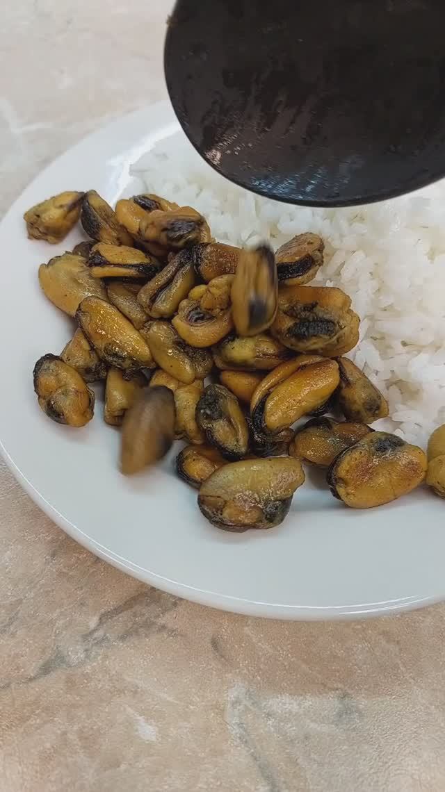 Жареные мидии - простой рецепт смотреть онлайн
