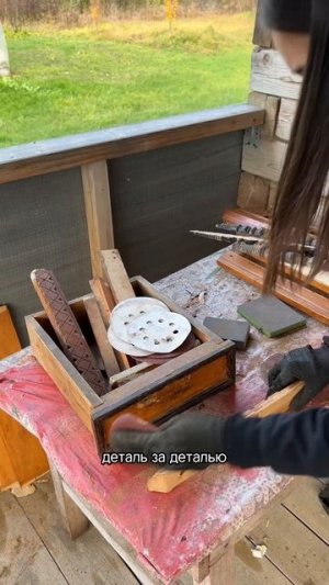 Быстрая переделка буфета 50-х годов. Телеграм канал - Марадуда.