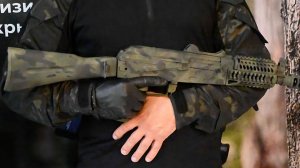 Покраска оружия в камуфляж Multicam Black красками Тантал — пошаговая инструкция