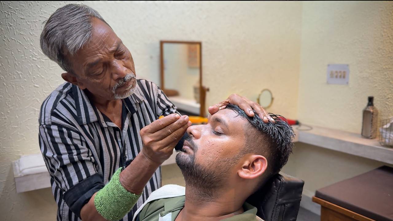 Waris Barber 1 Hour MOST RELAXING Head Massage ｜ ASMR For Better Sleep ｜ ASMR Gautam смотреть онлайн