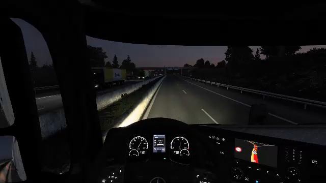Дальнобой по Европе: Свет фар и внутренний маршрут 🚛💡🧭 смотреть онлайн