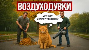 ВОЗДУХОДУВКА: все ЗА и ПРОТИВ покупки || Как выбрать ветродуйку, садовый пылесос