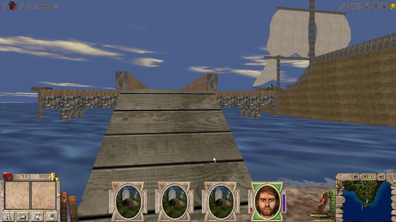 Меч и Магия 7 (соло - волхв/лич) [Might and Magic VII 1080p60], #2.0 - новый Лорд в Хармондейл смотреть онлайн