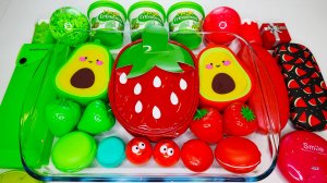 ❤️💚 Красный слайм с зелёными ингредиентами! Что получится? 😱 Волшебное превращение! ✨