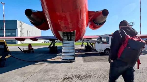 Эксклюзив! Як-42 а/к Арктика | Рейс Уфа – Новосибирск