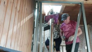 Баня. Строительство. И наш прораб с нами!