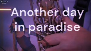 PHIL COLLINS & 𝓦𝓲𝔃𝓪𝓻𝓭 𝓢𝓐𝓧 (  Another Day In Paradise ).