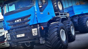Гигант 10х10, тягач на водороде. Четыре новых АМТ из Миасса