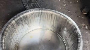 Изготовление больших алюминиевых кастрюль. Пакистан