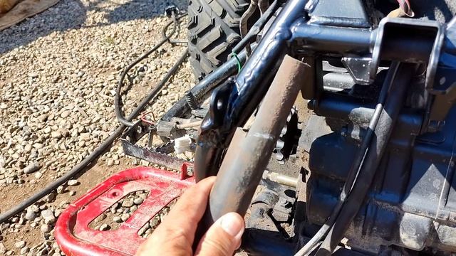 Ремонт рамы квадроикла MOTOLAND 250 RALLY