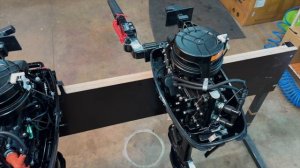 Краткое сравнение мотора KITT BOATS 9.8 с другим популярным в России Китайским мотором.