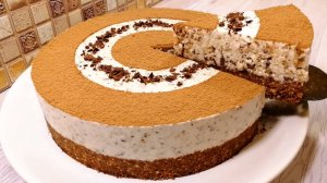 Восхитительный десерт к чаю для всей семьи - Торт без выпечки! Простой рецепт.