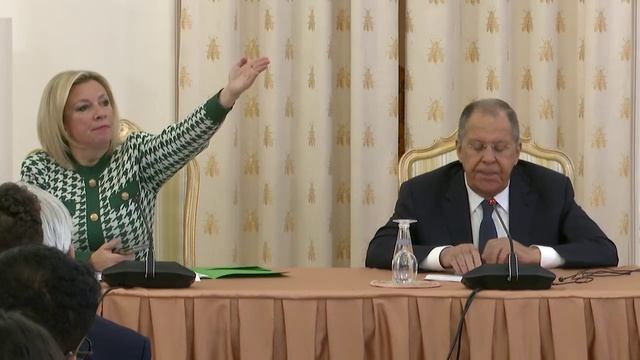 La conférence de presse de Sergueï Lavrov avec des journalistes arabes, Moscou, 13 octobre 2025