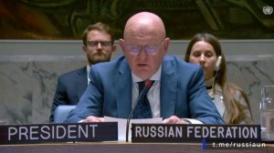 В.А.Небензя на Совете Безопасности ООН по ситуации в Регионе Великих Озер, Нью-Йорк 13 октября 2025
