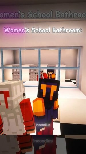 Women's School Bathroom VS Men's 💀☠️