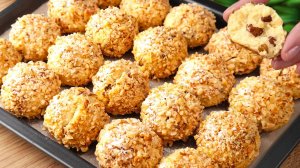 К Чаю за минуты! "Изюмка" Самое простое Печенье на растительном масле. Выпечка. Тает во рту.