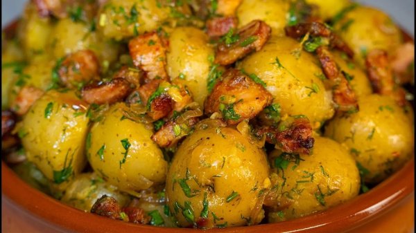 Немецкий картофельный салат. Это очень вкусно!