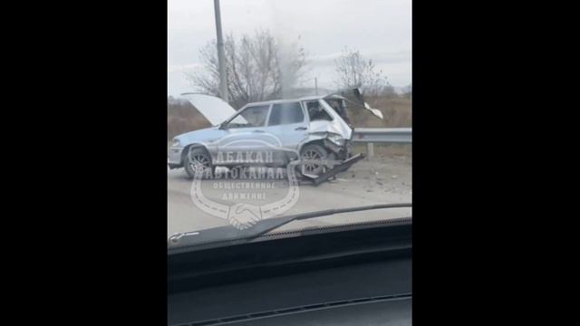 ДТП на трассе Абакан - Черногорск смотреть онлайн