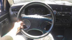 Как выровнять кривой руль после сход-развала за 2 минуты! | Golf 3