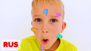 Весёлая история про прыщики от Влада и Ники!