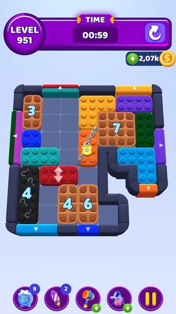 Color Block Jam 951 Уровень смотреть онлайн