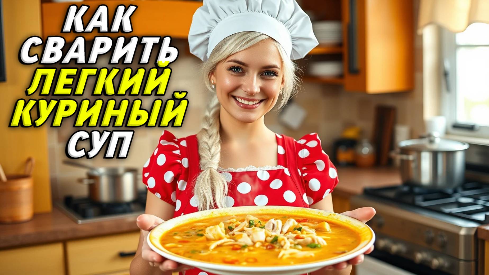 Как сварить легкий куриный суп смотреть онлайн