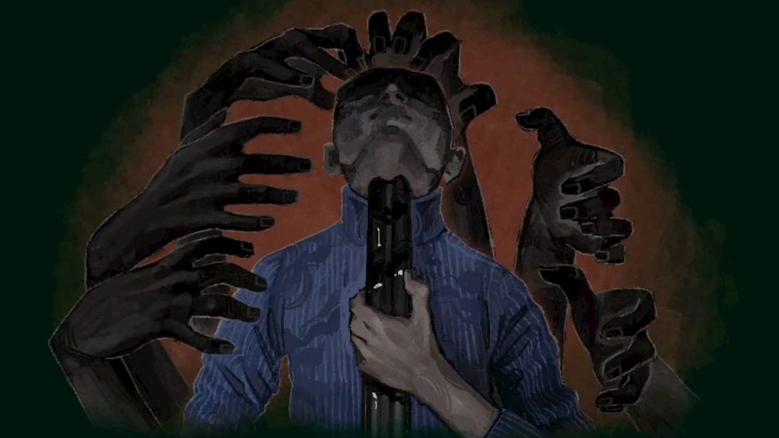 Третья Концовка _ Прохождение No, I'm not a Human (серия 11)