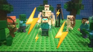 лего анимация херобрин музыка молния