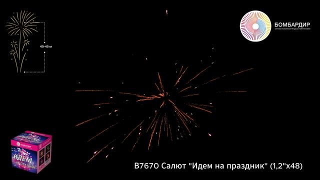 В7670 Салют Идем на праздник (1,2х48) смотреть онлайн