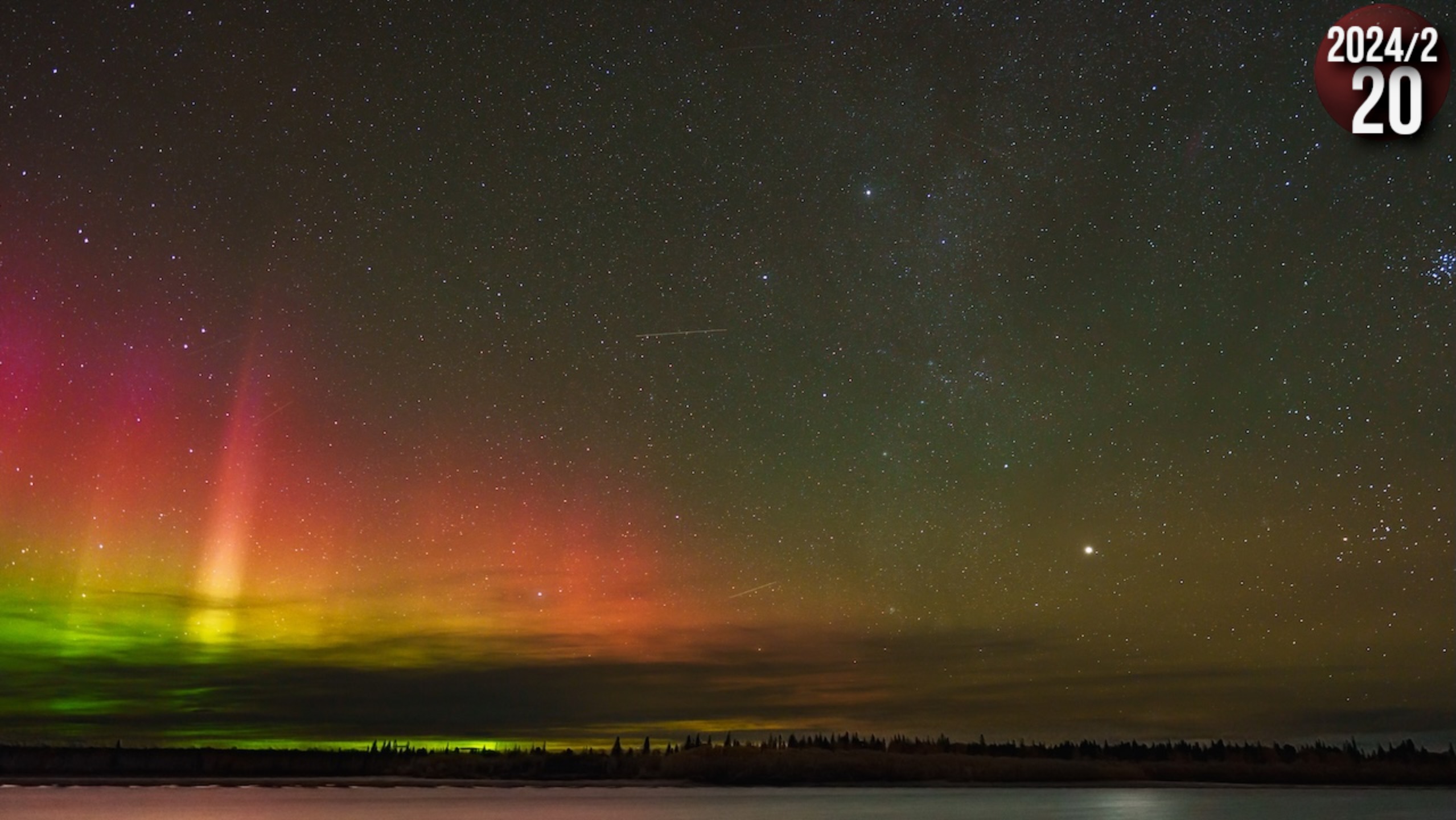Жизнь в тайге. Приполярный Урал. Шторм. Северное сияние, от которого замирает сердце. 20с